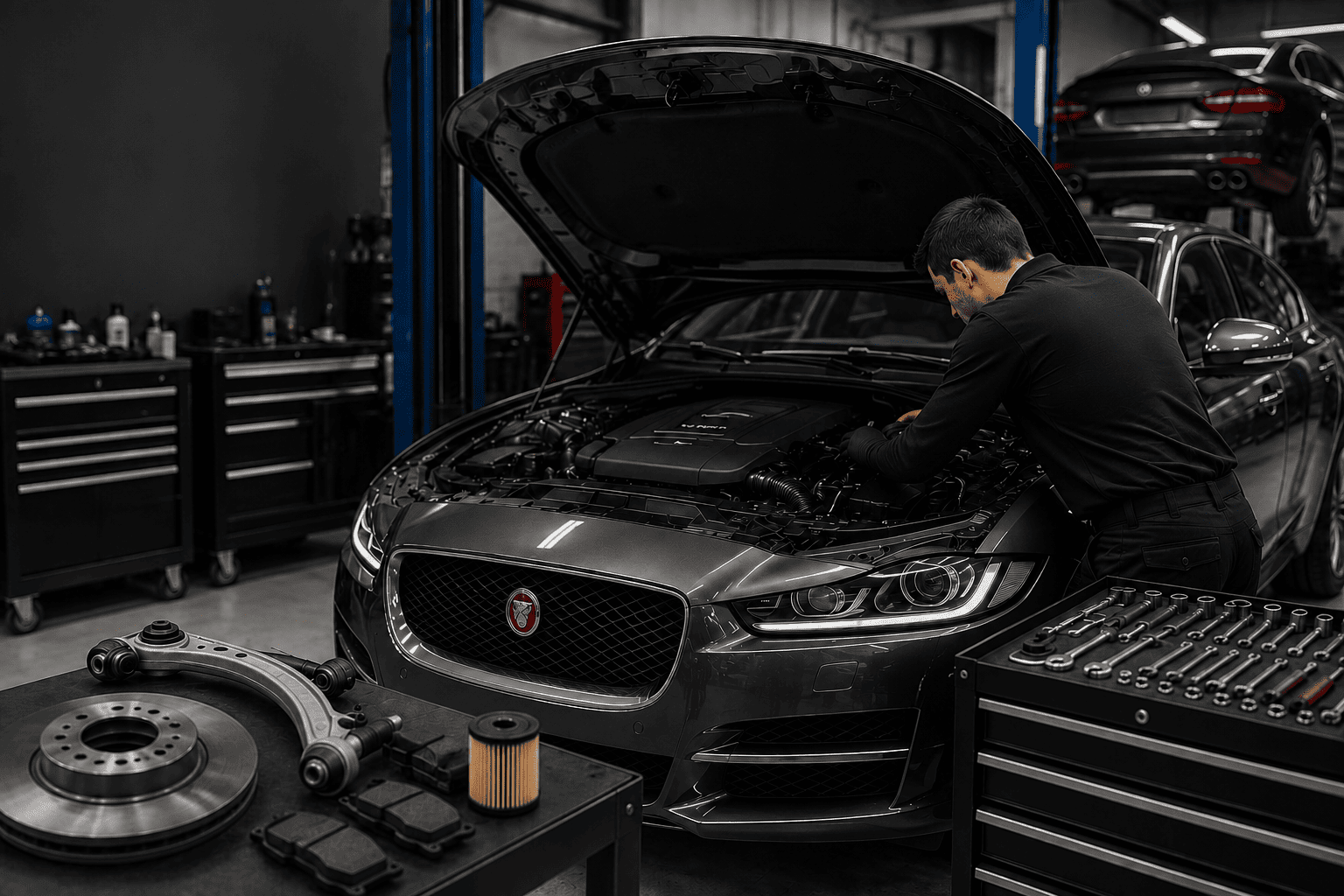 Jaguar Repairs and Solutions in Abu Dhabi